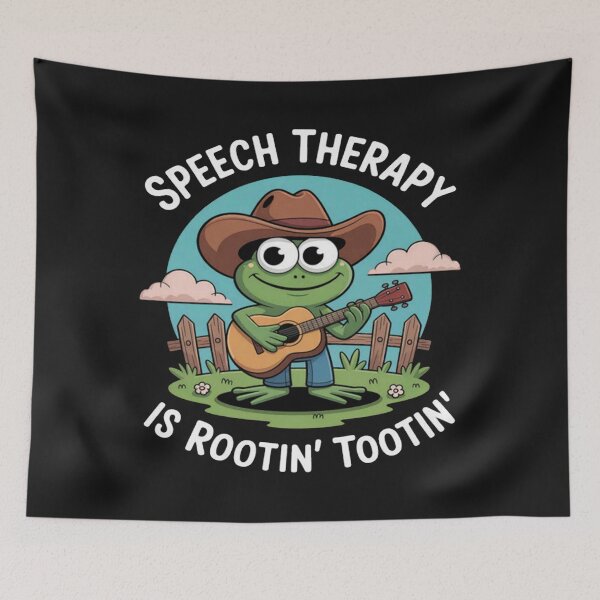 Item preview, Occupational Therapy Is Rootin' Tootin' Western Cowboy Frog designed and sold by StacyAntunez6.