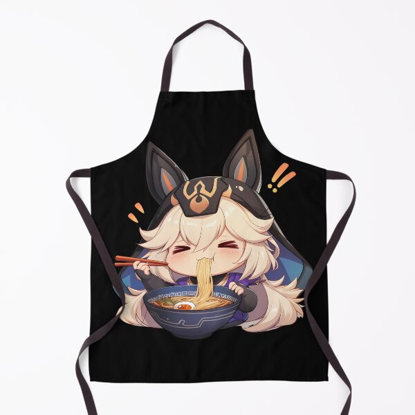 Item preview, Cyno Genshin Impact Kawaii Ramen Chibi Anime Fun Moment designed and sold by Raslbazola.