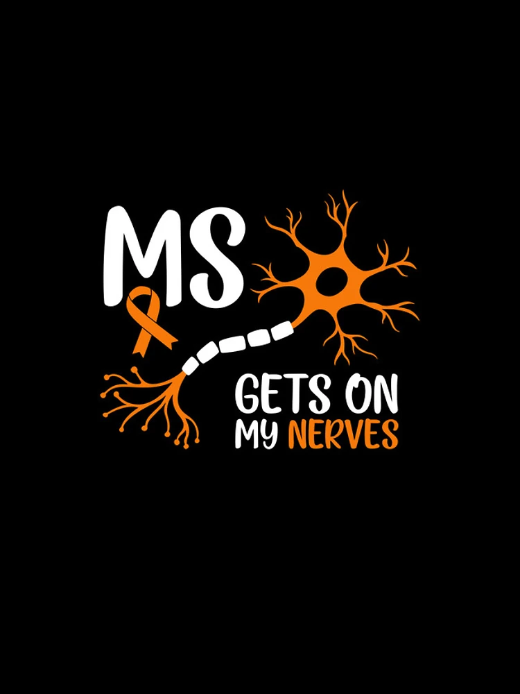Thumbnail 4 of 4, iPhone Case, Multiple Sclerosis Awareness designed and sold by RoderickStout.