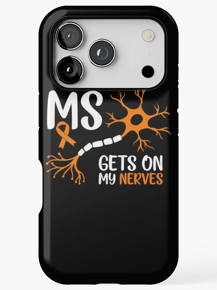 Thumbnail 1 of 4, iPhone Case, Multiple Sclerosis Awareness designed and sold by RoderickStout.