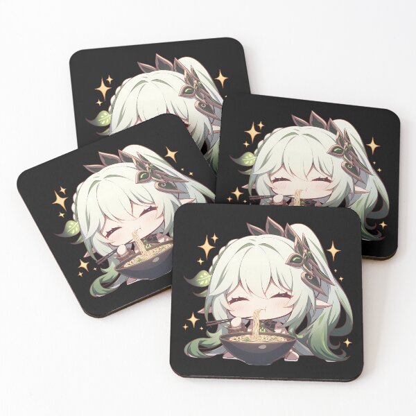 Item preview, Nahida Genshin Impact Kawaii Ramen Chibi Anime Girl Happiness designed and sold by Raslbazola.