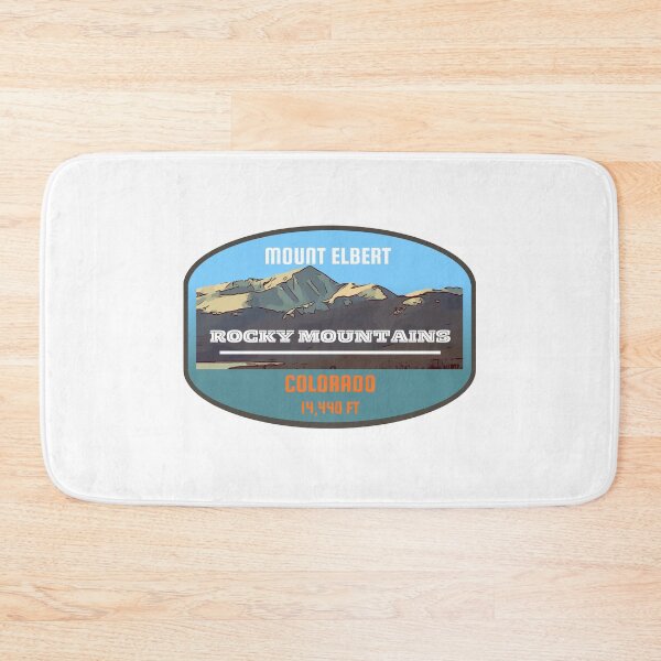 Item preview, Mount Elbert Colorado - Rocky Mountains Badge Design designed and sold by RouseDesigns.