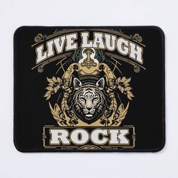 Item preview, live laugh ROCK designed and sold by aliraweb.