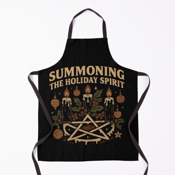 Item preview, Summoning the Holiday Spirit – Gothic Occult Christmas Design designed and sold by VelvetChaosCove.