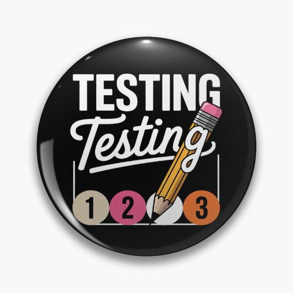 Item preview, Cute Kindergarten Teacher & Apparel Black Testing Day  designed and sold by THagBlue.