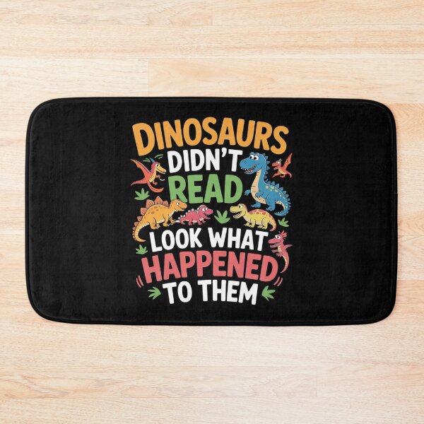 Item preview, Dinosaurs Didnt Read Look What Happened To Them Teacher  designed and sold by THagBlue.