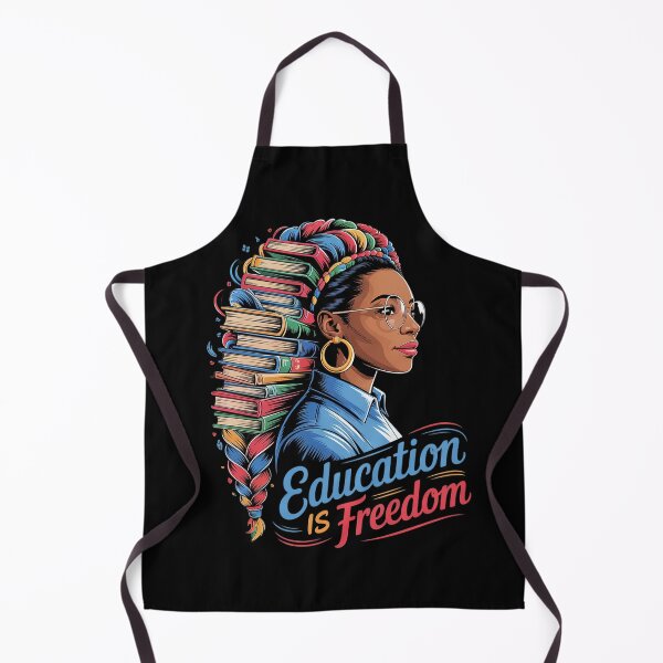 Item preview, Education Is Freedom Black Teacher Books Black History Month 1 designed and sold by THagBlue.