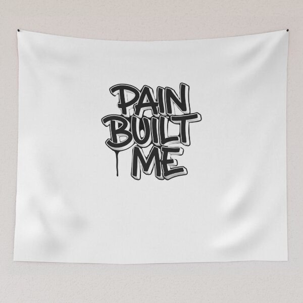 Item preview, Pain Built Me – Grit and Growth Graffiti Art designed and sold by Happyfreedom.