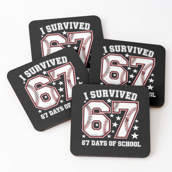 Item preview,  i survived 67 days of school six seven meme designed and sold by VividDripCo.