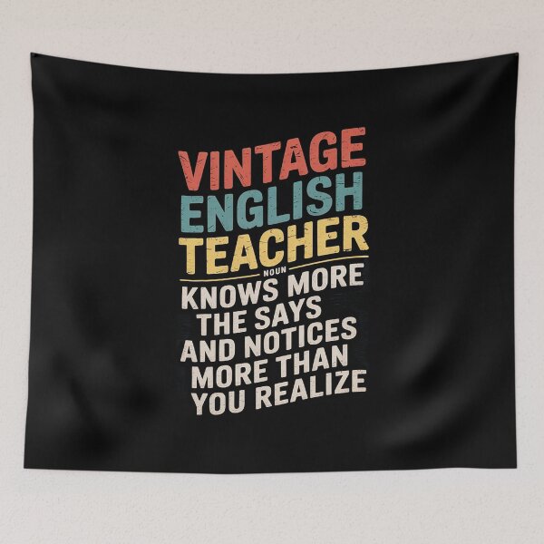 Item preview, ENGLISH TEACHER - Definition  designed and sold by BeetleMalon.