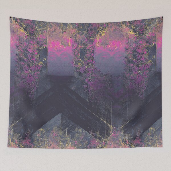 Item preview, Flower forest on the mural designed and sold by JeniSeny.