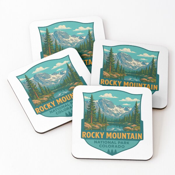 Item preview, Rocky Mountain National Park Colorado Sticker designed and sold by Ismeal Von.