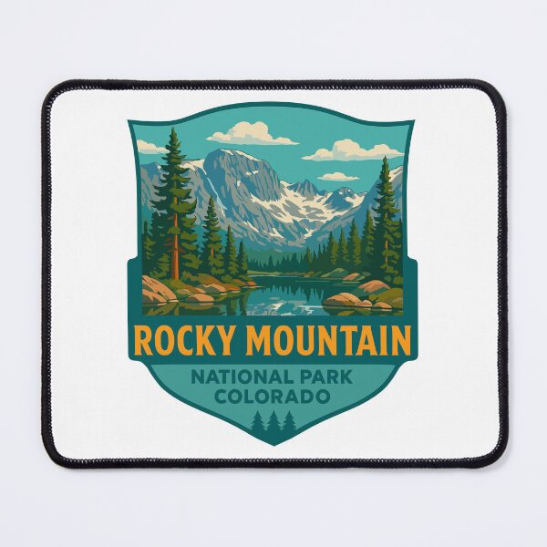 Item preview, Rocky Mountain National Park Colorado Sticker designed and sold by Ismeal Von.