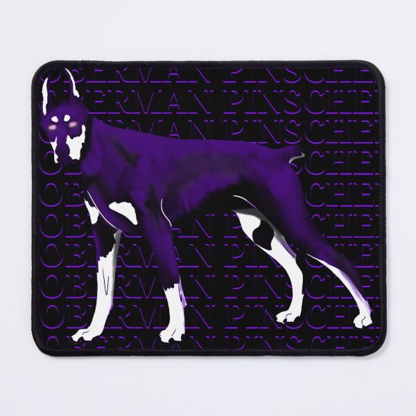 Item preview, Doberman Pinscher Purple designed and sold by DawnCatcher20.