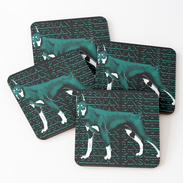 Item preview, Doberman Pinscher Teal designed and sold by DawnCatcher20.