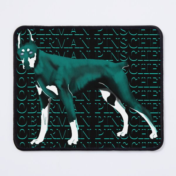 Item preview, Doberman Pinscher Teal designed and sold by DawnCatcher20.