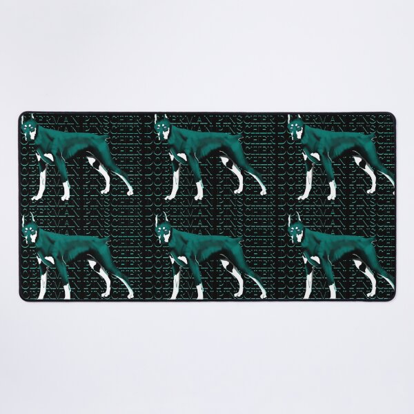 Item preview, Doberman Pinscher Teal designed and sold by DawnCatcher20.