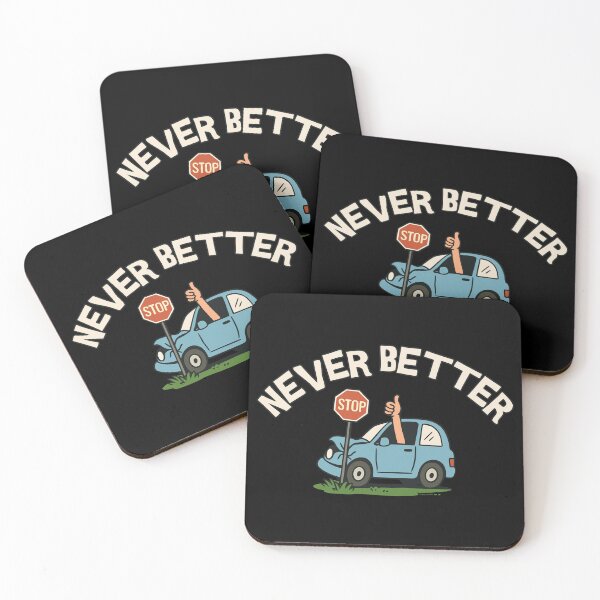 Item preview, Never Better - Thumbs Up Crash Scene designed and sold by Automotive Art by Greg.