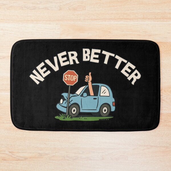 Item preview, Never Better - Thumbs Up Crash Scene designed and sold by Automotive Art by Greg.