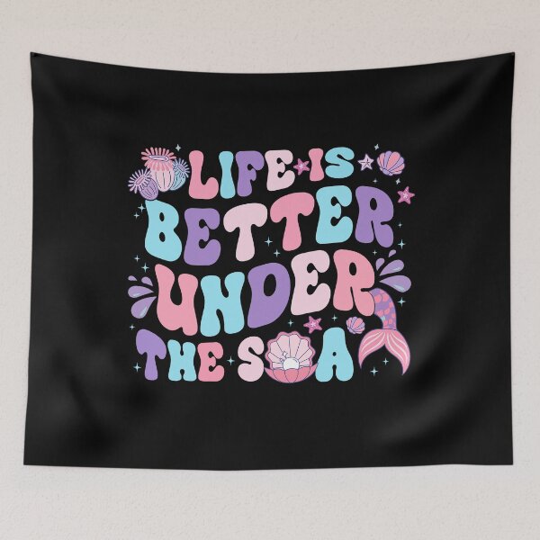 Item preview, Life Is Better Under the Sea T-Shirt designed and sold by LashondaGreen89.