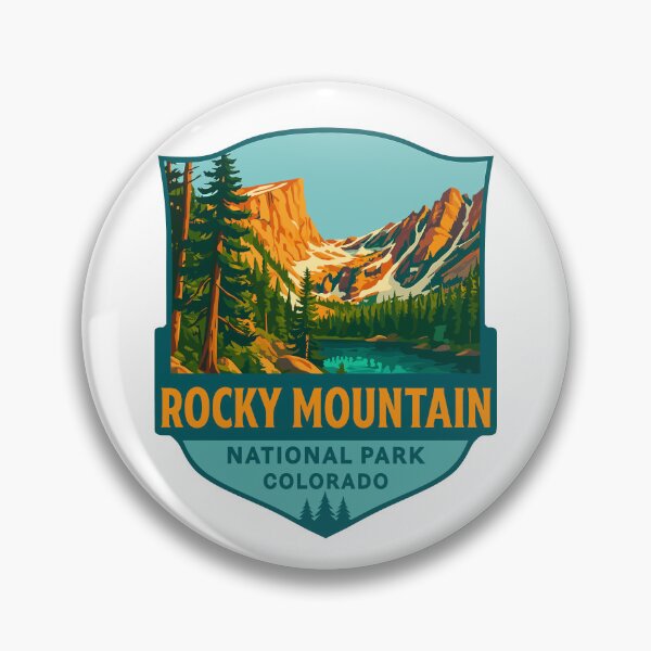 Item preview, Rocky Mountain National Park Colorado Sticker designed and sold by Ismeal Von.