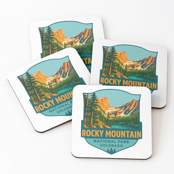 Item preview, Rocky Mountain National Park Colorado Sticker designed and sold by Ismeal Von.