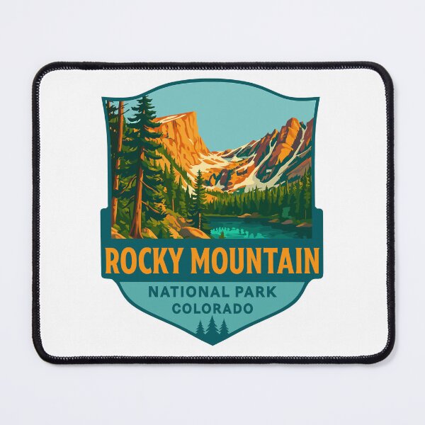 Item preview, Rocky Mountain National Park Colorado Sticker designed and sold by Ismeal Von.