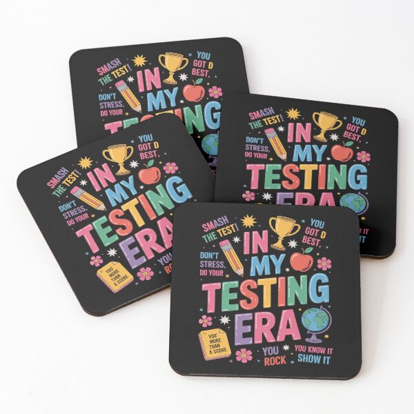 Item preview, Groovy In My Testing Era Motivational Teacher Test Day  designed and sold by BeetleMalon.