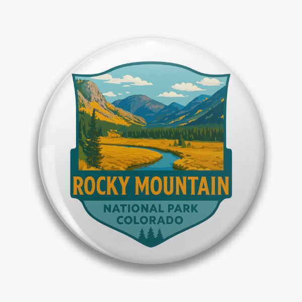 Item preview, Rocky Mountain National Park Colorado Sticker designed and sold by Ismeal Von.