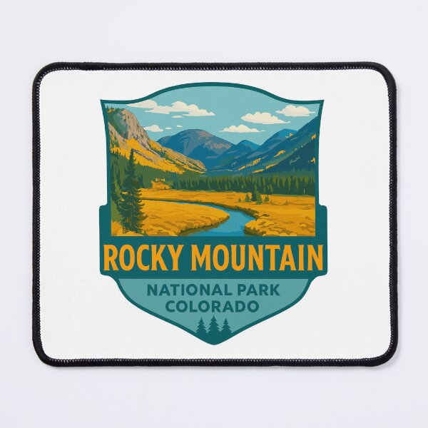 Item preview, Rocky Mountain National Park Colorado Sticker designed and sold by Ismeal Von.