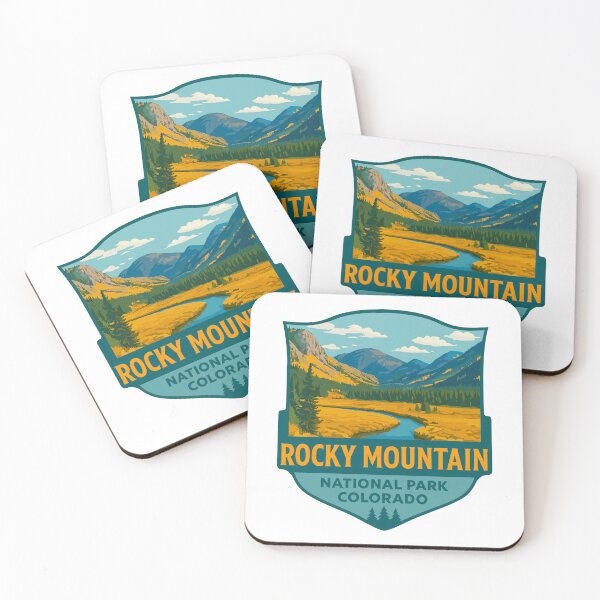 Item preview, Rocky Mountain National Park Colorado Sticker designed and sold by Ismeal Von.