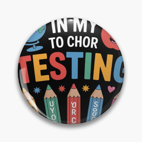 Item preview, Groovy In My Testing Era Teacher Testing Day Motivational  designed and sold by BeetleMalon.