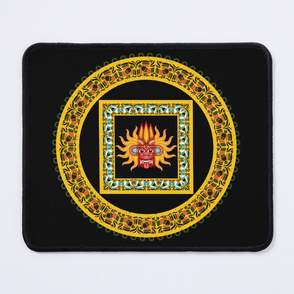 Item preview, Sri Lankan Traditional Mask Art – Vibrant Cultural Design designed and sold by Akarshani Rumeshika.