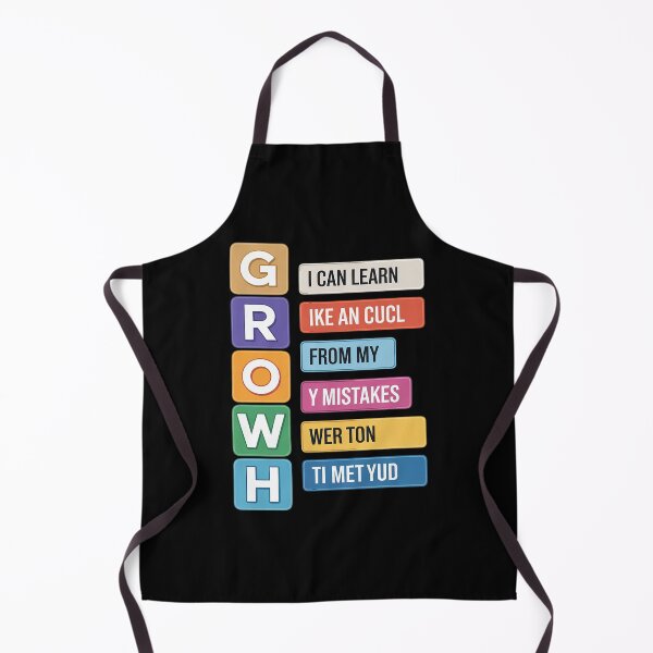 Item preview, Growth Mindset Positive School Classroom Teacher designed and sold by BeetleMalon.