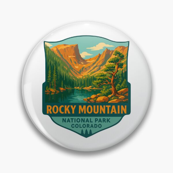Item preview, Rocky Mountain National Park Colorado Sticker designed and sold by Ismeal Von.