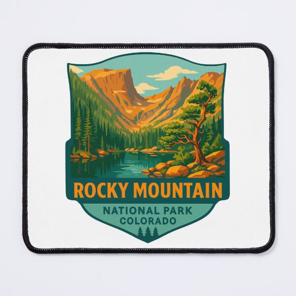 Item preview, Rocky Mountain National Park Colorado Sticker designed and sold by Ismeal Von.