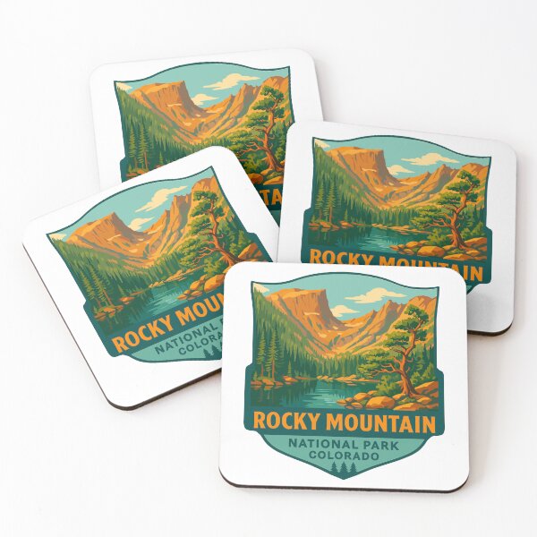 Item preview, Rocky Mountain National Park Colorado Sticker designed and sold by Ismeal Von.
