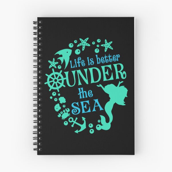 Item preview, Nautical Mermaid "Under the Sea" T-Shirt designed and sold by TinaMDedrick.