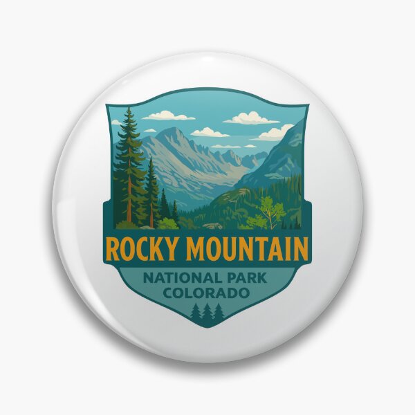 Item preview, Rocky Mountain National Park Colorado Sticker designed and sold by Ismeal Von.