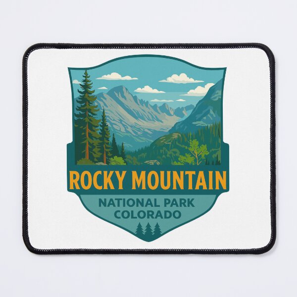 Item preview, Rocky Mountain National Park Colorado Sticker designed and sold by Ismeal Von.