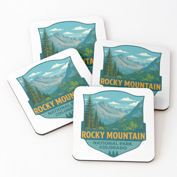 Item preview, Rocky Mountain National Park Colorado Sticker designed and sold by Ismeal Von.