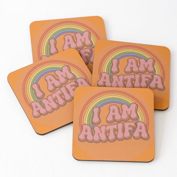 Item preview, Logotipo de los 70: Soy Antifa designed and sold by andyactstoo.