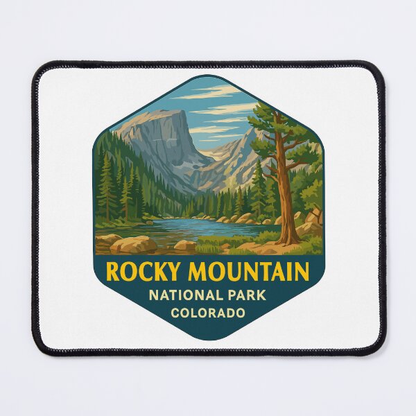 Item preview, Rocky Mountain National Park Colorado Sticker designed and sold by Ismeal Von.