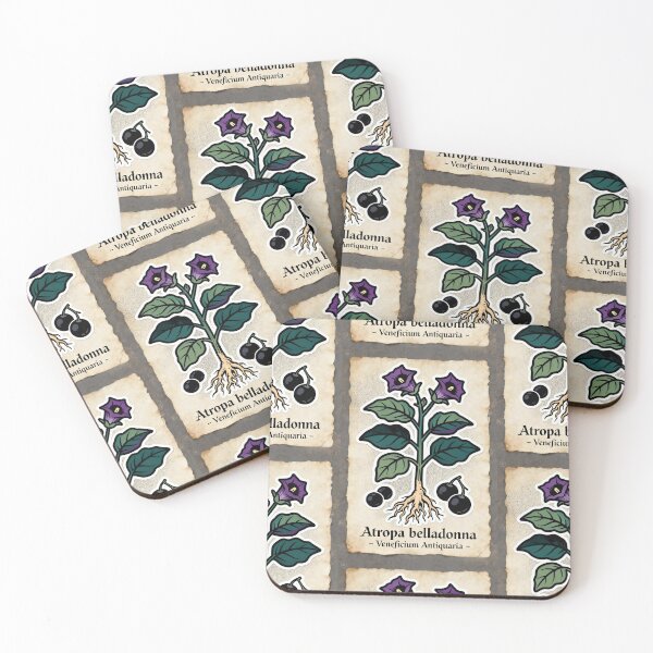 Item preview, Vintage Belladonna Print | Dark Academia Botanical Illustration | Scholar Decor designed and sold by JACI'S STORE.