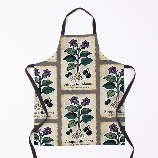 Item preview, Vintage Belladonna Print | Dark Academia Botanical Illustration | Scholar Decor designed and sold by JACI'S STORE.