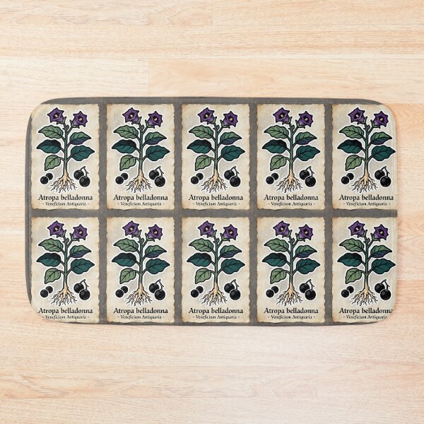 Item preview, Vintage Belladonna Print | Dark Academia Botanical Illustration | Scholar Decor designed and sold by JACI'S STORE.