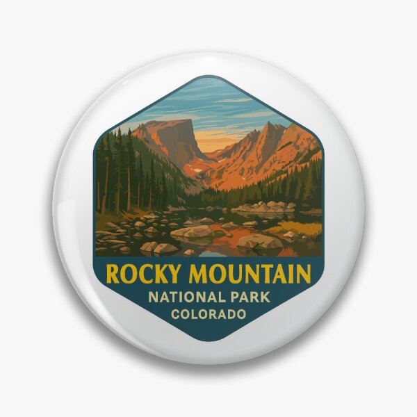 Item preview, Rocky Mountain National Park Colorado Sticker designed and sold by Ismeal Von.