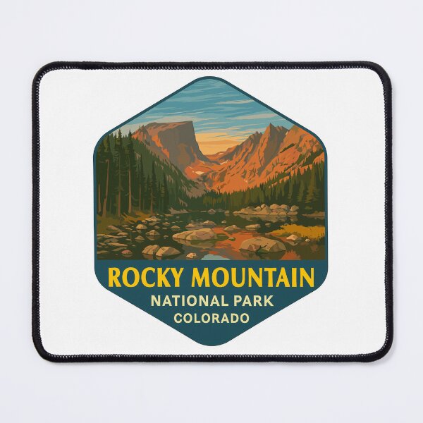 Item preview, Rocky Mountain National Park Colorado Sticker designed and sold by Ismeal Von.