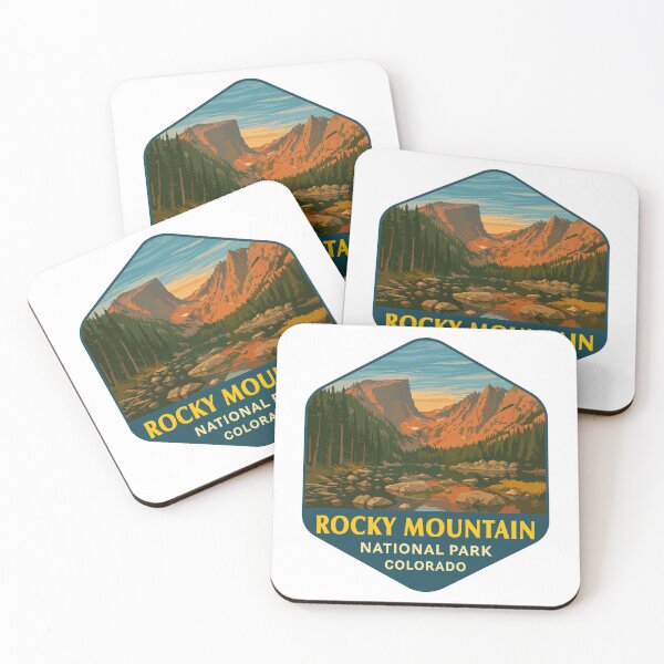 Item preview, Rocky Mountain National Park Colorado Sticker designed and sold by Ismeal Von.