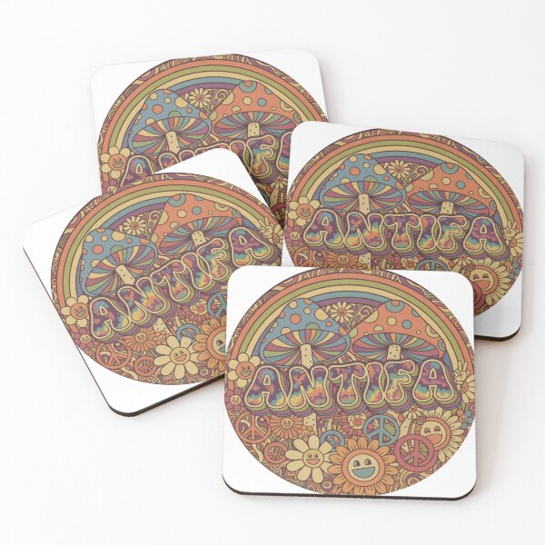 Item preview, 70's Psychedelic I am Antifa Logo designed and sold by andyactstoo.
